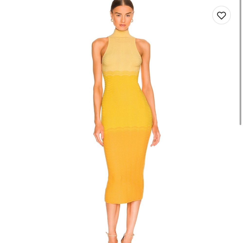 Yellow ombré dress from Camila Coelho